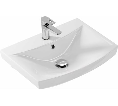 Умывальник Cersanit с 1 отверстием CARINA 55 S-UM-CAR55/1-w