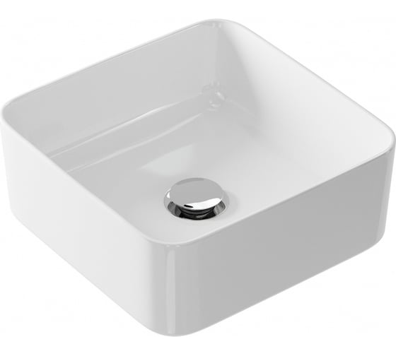 Умывальник на столешницу Cersanit CREA 35 SQUARE UM-CRE35/1-oc-S