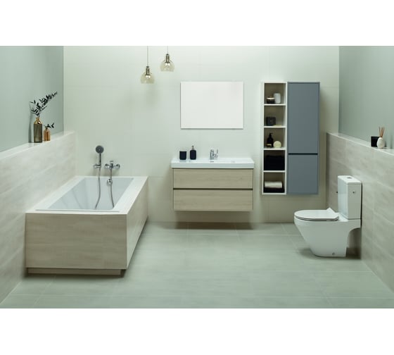 Ванна Cersanit CREA 170x75 (01) б/н ультра белый WP-CREA170NL