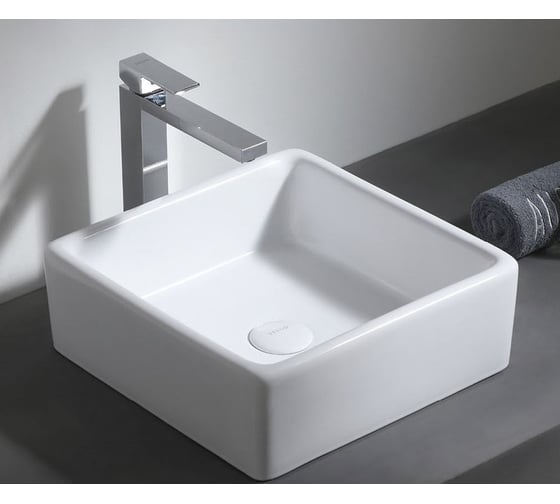 Накладая раковина Azario 38х38х13.5 см AZ-4566 00064171