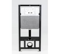 Инсталляция для подвесного унитаза РЕХАУ NOVAFLOW без кнопки, с бачком, креплением и звукоизоляцией 19101011001