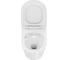 Подвесной унитаз Vitra M50 VortexFlush безободковый, с сиденьем микролифт, дюропласт, белый, санитарный фарфор 8302B003-6404 4
