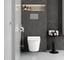 Подвесной унитаз Vitra M50 безободковый VortexFlush с сиденьем микролифт дюропласт белый санитарный фарфор 8302B003-6404 6