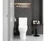 Унитаз-компакт напольный Vitra M50 безободковый VortexFlush с сиденьем микролифт белый санитарный фарфор 9889B003-7200 5