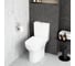 Унитаз-компакт напольный Vitra M50 безободковый VortexFlush с сиденьем микролифт белый санитарный фарфор 9889B003-7200 6