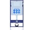 Монтаж рама для подвесного унитаза AQUATEK INSE-0000001.36 Aquatek Sensor SET Standart 50 1130х500х100 + звукоизоляционная прокладка + панель смыва KDIS-0000036 00000147854 2