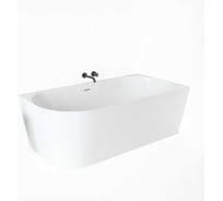 Ванна акриловая пристенная Teymi Lempi R, 170×80 см, правая, белая глянцевая T130205 ЦБ-00285039
