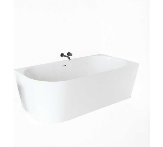 Ванна акриловая пристенная Teymi Lempi R, 170×80 см, правая, белая глянцевая T130205 ЦБ-00285039