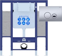 Монтажная рама для подвесного унитаза AQUATEK INSE-0000002.36 Aquatek Sensor SET 1130х950х100 для лиц с ограниченными возможностями + панель смыва KDIS-0000036 00000140396