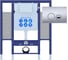 Монтажная рама для подвесного унитаза AQUATEK INSE-0000002.36 Aquatek Sensor SET 1130х950х100 для лиц с ограниченными возможностями + панель смыва KDIS-0000036 00000140396 1
