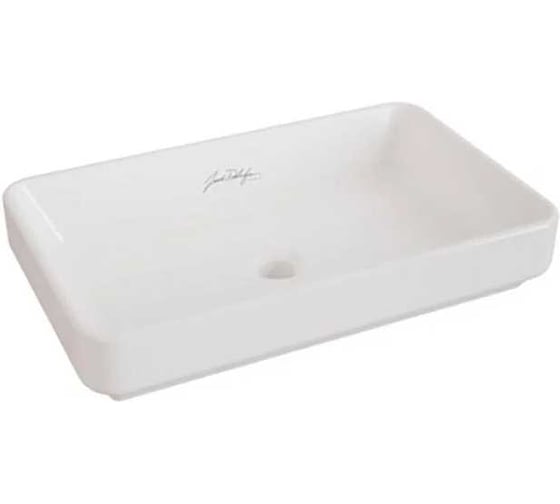 Прямоугольная раковина-чаша для установки на столешницу JACOB DELAFON EVU002-00 VOX белая 00000145586