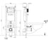 Комплект 3 в 1 IBERICA BLANCA инсталляция 40 см, унитаз TORNADO безободковый белый BILBAO ALTO (IB.BLA.234.1B1), кл IB.001M.BLA.234.856 8