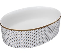 Раковина для ванной накладная Teymi Lori 50 орнамент T50479 ЦБ-00285902