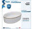 Раковина для ванной накладная Teymi Lori 50 орнамент T50479 ЦБ-00285902 5
