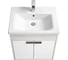 Тумба AQUATON Флай 60 с раковиной Миранда 60, цвет Белый/дуб крафт 1A2373V0FAX10 3