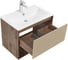 Тумба AQUATON Форм 75 дуб веллингтон/Раковина Элина 75/Фасад капучино 1A2884V2A4DW0 2