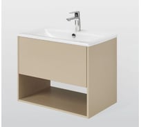Тумба AQUATON Форм 75 капучино/Раковина Элина 75/Фасад капучино 1A2884V2A44A0