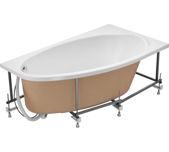 Ванн Roca А/В CORFU асимметричная 160x90 правая белый 7248574000