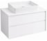 Раковина накладная Nofer прямоугольная 470x360x110 мм QTRO47 белый 23509 2
