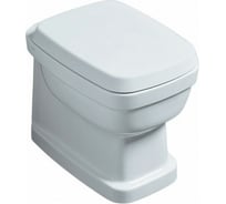 Приставной унитаз SIMAS EVOLUTION выпуск в стену или пол, 54x37x41.5, белый EVO 01 bia