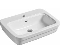 Подвесная раковина SIMAS EVOLUTION 53x45x16, 1 отверстие для смесителя, белый EVO 15 bia