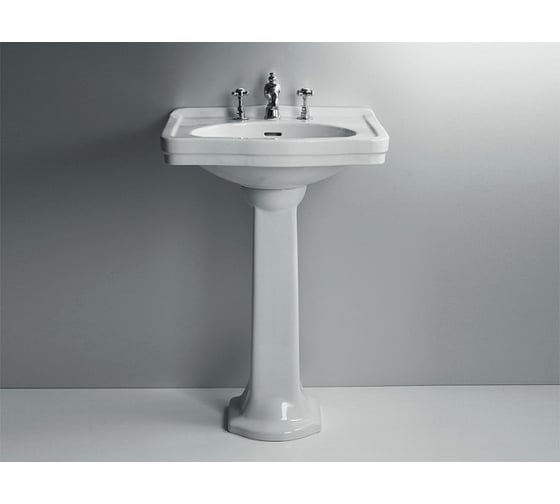 Подвесная раковина SIMAS LONDRA 58x45x22, 1 отверстие, белый LO 914 bia 1 hole