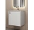 Тумба с раковиной для ванной Uperwood Aurora_50 см, белый матовый KAurora50wm 3