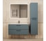 Тумба с раковиной для ванной Uperwood Foster New_90 см, подвесная, серый графит KFosterNEW90g 3