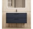 Тумба с раковиной для ванной Uperwood Foster New_90 см, подвесная, черная KFosterNEW90b 1