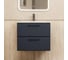 Тумба с раковиной для ванной Uperwood Foster New_60 см, подвесная, черная KFosterNEW60b 1