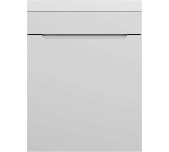 Тумба с раковиной для ванной Uperwood Tanos_40 см, подвесная, матовая, белая KTanos40W