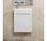 Тумба с раковиной для ванной Uperwood Tanos_40 см, подвесная, матовая, белая KTanos40W 3