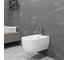 Керамическое подвесное биде CHARUS ALVA 510*350*305мм, Санфарфор BD700-142W 4