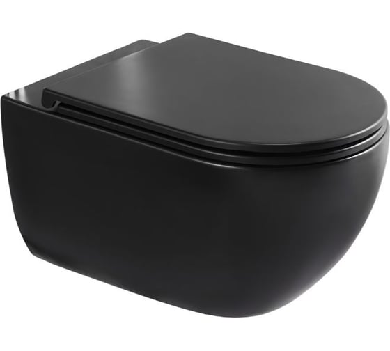 Безободковый подвесной унитаз CHARUS SKANDENBORG RIMLESS с горизонтальным выпуском в стену c легкосъемным сиденьем с функцией микролифт в комплекте Тип смыва: Каскадный Размер : 555*365*355 Материал: Санфарфор EWC700-125B