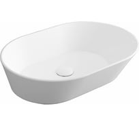 Накладная раковина SIMAS WAVE овальная, 60x42, белый WA 02