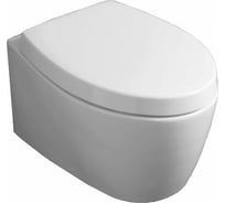 Подвесной унитаз SIMAS LFT SPAZIO 52x35x34.5, белый LFT 18 bia