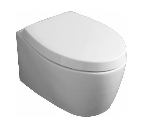 Подвесной унитаз SIMAS LFT SPAZIO 52x35x34.5, белый LFT 18 bia