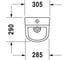 Писсуар Duravit D-Code 0828300000 00180208 2