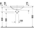 Встраиваемый умывальник Duravit DURASTYLE 560x455 0374560000 00242752 3