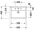Раковина Duravit Philippe starck 3 600x450 0300600000 00139754 7