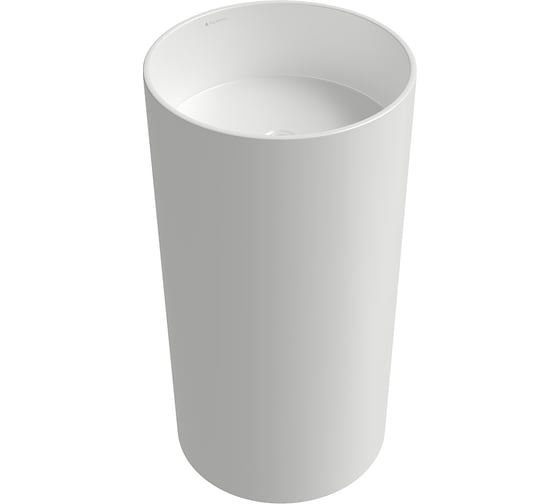 Раковина напольная Aqueduto AQD TODO круглая D450х850, белый глянцевый TOD0110