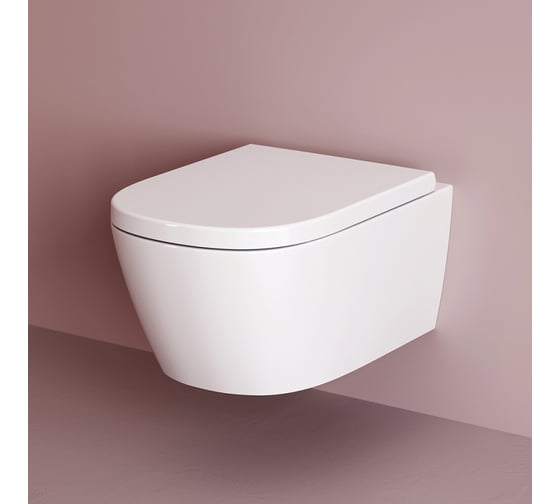 Подвесной унитаз AM.PM Libre 54 Aquaspin с сиденьем C601901SC