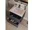 Тумба с раковиной подвесная Agger Свит SWE600ETGR-3610W 60, графит матовый X331313204 3