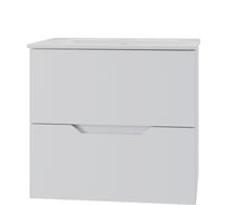 Тумба с раковиной подвесная Agger Свит SWE600ETWH-3610W 60, белый матовый X827432044