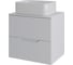 Тумба с раковиной подвесная Agger Свит SWE600ETWH-ST-2460W 60 столешница МДФ, белый матовый X867442204 1