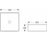 Раковина чаша накладная Bauedge BAU Spectrum 42.5х42.5, белая JIE0017 5