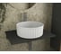 Раковина чаша накладная круглая Bauedge BAU Dream stripes D36.5, белая JIE0022 4