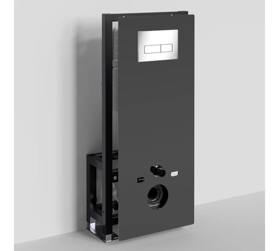 Система инсталляции для унитазов WasserKraft Глан (Glan) 66TLT.010.ME.BL.CH03