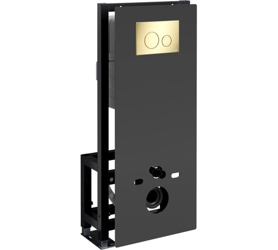 Система инсталляции для унитазов WasserKraft Глан (Glan) 66TLT.010.ME.BL.PG02