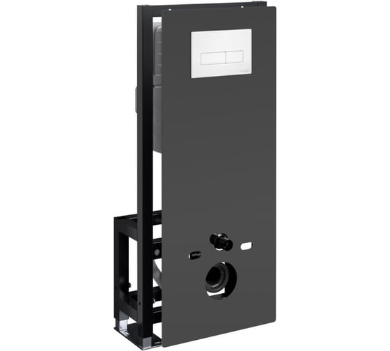 Система инсталляции для унитазов WasserKraft Глан (Glan) 66TLT.010.ME.BL.WH03